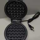 DASH DMW001SL Mini Maker for Individual Waffles, Hash Browns, Keto Chaffles with Easy to Clean, Non-Stick Surfaces, 4 Inch, Silver