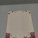 Love Hearts Romantic Stationery Paper - 80 Sheets