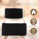 Janinka 18 Pack Headbands for Women Bulk Wide Non Slip Spring Knit Headband Soft Elastic Head Band Crochet Hair Accessories Fit Cool Cold Weather Fashional Hairband for Workout Yoga Makeup Daily Wear