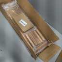 MyGift Wall Mounted Wooden Mug Rack - 3 Hook Rustic Burnt Wood Teacup Mug Storage Organizer, Set of 2