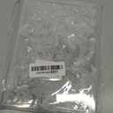 Jishi 21pcs Crystal Christmas Ornaments for Christmas Tree Decorations, Hanging Crystals Acrylic Snowflake Icicle Ornaments Set w/Drop Pendants for Winter Wonderland, Holiday Home Decor Party Supplies