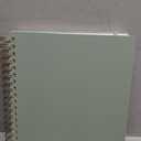 Hardcover Spiral Journal Notebooks for Work With Removable Dividers & Tabs, 8.5"x11" 5 Subject Notebook for Note Taking & Organizer, A4 College Ruled Lined Journal for Women & Writing, Green, 280 Pages