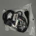 2 Way Extension Cord with On/Off Switch 3 Prong Outdoor Extension Cord Splitter, Heavy Duty Extension Cord with SJTW 14AWG 15A/125V and 18AWG 10A/125V(6 Ft, Black)