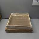 ZFYOUNG Soil Sifter for Garden,Wooden sifter for gardening，Multi-Purpose Soil Screen Wood Dirt Sifter Hand Held Cedar Garden Sifter for Compost,Plant flowers Sifter for Compost, Dirt and Potting Soil.