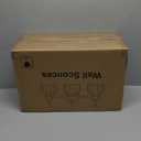 Bathroom Light Fixtures (3-Light, 20 in), Brushed Gold Vanity Lights for Bathroom with Ribbed Green Tulip Glass Shade, Vintage Vanity Wall Lights for Mirror Bedroom Living Room Hallway