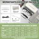 Large Reading Glasses Women Trendy Thick Square Readers 1.0 1.25 1.5 1.75 2.0 to 4.0 5.0 6.0 Spring Hinge (Slim Rim-black/Clear)