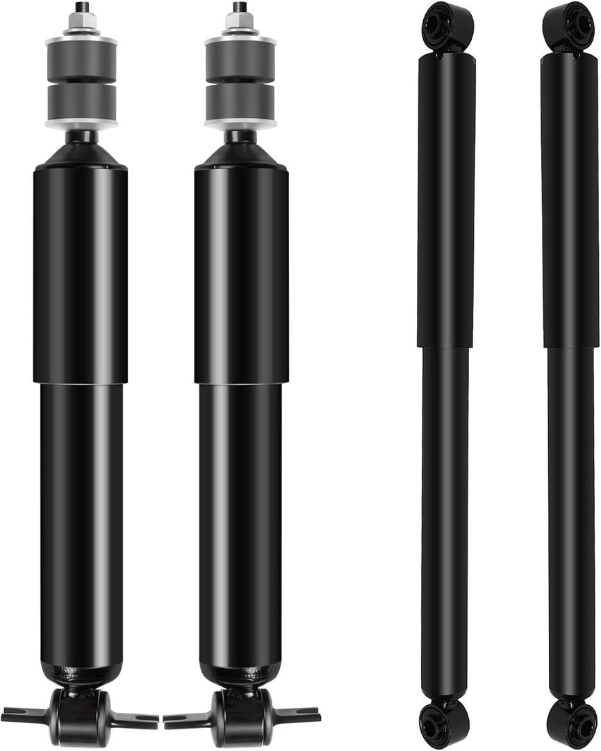 OCPTY Front Rear 349110 911300 344385 37164 Shock Absorbers Struts Fit for 2009 2010 Dodge Ram 1500,2011 2012 2013 2014 2015 Ram 1500 Pack of 4
