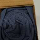 ANRODUO Pack of 2 Decorative Linen Pillow Covers Navy Blue Euro Sham Neutral Farmhouse Boho Soild Cushion Case Soft Accent Pillowcase for Couch Sofa Bedroom Living Room Home Decor 26 x 26 Inch