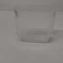 Clear Glass Vase Glass Vases for Flowers Clear Vase for Living Room Dining Table Entryway Office Decor (Clear-7" H)
