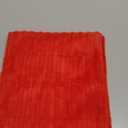 UGASA Christmas Decor Pillow Covers Velvet Striped Pillow Cover Lumbar Cushion Case for Lumbar, 1 Piece, 12x20-inch (30x50cm), Red