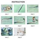Baby Crib Mobile with Elephants, Clouds and Stars,Baby Mobile Musical Crib Mobile Music Box with 12 Lullabies (Elephant Baby Mobile)