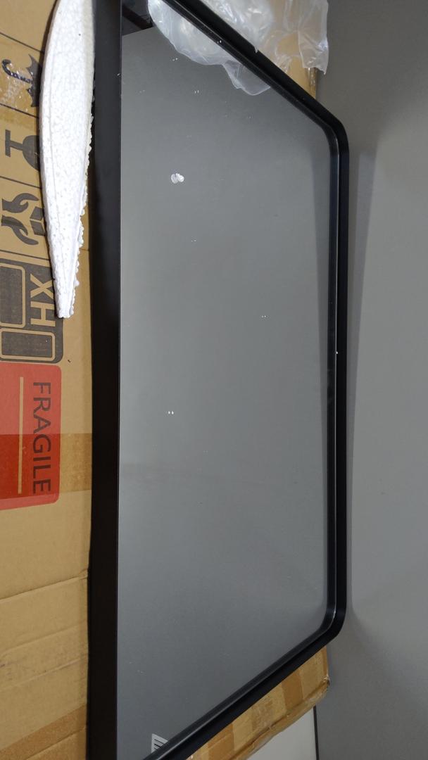  48 in. W x 36 in. H Rectangular Aluminum Framed Mirror