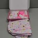 BABESIDE 10 Pcs Baby Doll Diaper Bag Set, Reborn Baby Doll Accessories Set with 2-in-1 Diaper Bag Changing Pad and Baby Dolls Bath Set for Kids Pretend Play Toys, Pink