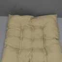 Square Chair Seat Pad 15x15 Inches Home Decor, Seat Cushion with Rope, Super Soft Thick Chair Cushions for Dining Room, Comfortable Plush Floor Cushions for Patio Sofa Chairs Cover (Brown 02)