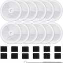 12 PCS Filter Units 3.0 Pet Cat Kit Water Fountain Filters Compatible With E versweet Solo 2/Solo SE, E versweet 2S/3/3 Pro,Replacement Filters and Foam Pump Filter
