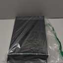 OPNICE Computer Monitor Stand Riser, Desk Organizer with Drawer, Laptop Stand, Office Desk Accessories & Workspace Desktop Organizers Storage for Office Supplies(Black)