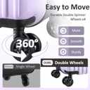 Carry on Luggage 22x14x9 Airline Approved, Expandable