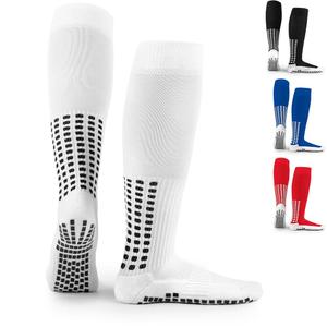 LUX Anti Slip Soccer Knee Socks,Non Slip Football/Basketball/Hockey Sports Grip Socks