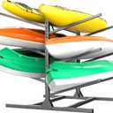 Ultrawall Kayak Storage Rack, Freestanding Kayak Racks for Garage, Adjustable Kayak Stand, Heavy Duty Paddle Board Rack for Kayak, Canoe, Surfboard
