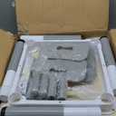 FAHKNS Kids Table with 2 Chairs, Height Adjustable Toddler Table and Chairs Set for Graffiti Desktop,Non-Slip Legs,Kids Multi-Activity Desk for Learning, Reading, Playing, Painting, Eating