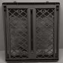 MYPET North States Paws Portable Pet Gate: 26-40" Wide. Pressure Mount. No Tools Needed. Made in USA, 23" Tall, Expandable, Durable Dog Gates for Doorways, Fieldstone Gray