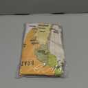 Tapestry for Kids Student, with Countries and Major Cities Tapestries Educational Asia Europe South City Topography America Africa Japan Wall Tapestry 60X50 Inch(Yellow)