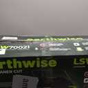 Earthwise LSW70021 21-Inch Width Leaf & Grass Push Lawn Sweeper, Black