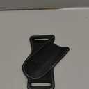 Topstache Handmade Leather Pocket Knife Sheath for Belt,EDC Belt Folding Knife Sheath for Man,Cross Draw Left Side Carry Open Top Knife Sheath for 5 inch Folding Knife,Black