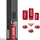 YOTAN Electric Can Crusher, Aluminum Can Crusher for Recycling 8oz&12oz&16oz, Wall Mounted, Heavy Duty Can Trash Compactor for Aluminum Seltzer, Soda, Beer Cans and Bottles (BLACK3)