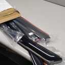 Lightronic WV194167 in-Channel Side Window Visor Deflector Rain Guard, Dark Smoke, 4-Pieces Set, Fits 2010-2017 GMC Terrain