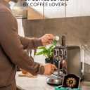 ROSSO CAFFÈ 120 Espresso Coffee Pods for Nespresso Original Machines - Value Intense Pack of Rich and Bold Capsules, 3 Premium Dark Roasts Flavors (Intensity 9-12) (EXP 01/31/28)