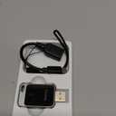 Redlake Wireless CarPlay Adapter for iPhone 2025 Wireless Apple CarPlay Adapter Mini Size with Cable USB & USB-C/Type-C Plug and Play Stable Connection and No Delay