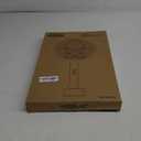 YISSVIC Electric Fly Swatter 4000V Bug Zapper Racket Dual Modes Mosquito Killer with Purple Mosquito Light Rechargeable for Indoor Home Office Backyard Patio Camping (Black-1 Pack)