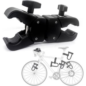 SODOI U-Lock Holder/Clamp for Kryptonite and Most Other U-Locks, Heavy Duty Use, No Noise, Suitable for Round Tube Bike Frame