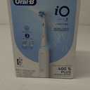 Oral-B iO Deep Clean Rechargeable Electric Powered Toothbrush, Icy Blue with iO Series 3 Limited, 2 Brush Heads and Travel Case - Pressure Sensor to Protect Gums - 3 Cleaning Settings - 2 Minute Timer (1 Count (Pack of 1))