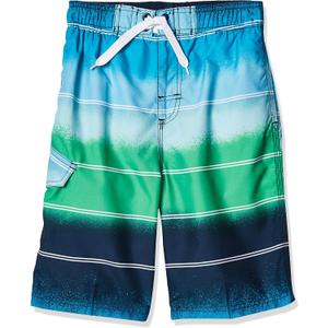 Kanu Surf Boys' Barracuda Quick Dry UPF 50+ Beach Swim Trunk (3T, Apollo Navy)