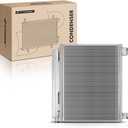 A-Premium Air Conditioning A/C Condenser Compatible with Chevrolet, GMC & Isuzu Models, W3500 W4500 W5500 Tiltmaster Forward, NPR, NQR, NRR
