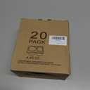 20Pcs Double Compartment Condiment Container, 2 Compartment Portable Reusable Snack Containers with lids, Used for travel Condiment Salad Dressing Meal Prep Containers