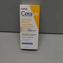 CeraVe Hydrating Mineral Sunscreen SPF 30 with Sheer Tint, Tinted Mineral Sunscreen with Zinc Oxide & Titanium Dioxide, Blends Seamlessly For Healthy Glow, Light, 1.7 Oz