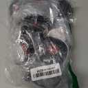 Partsam 10Pcs 2.5" Round Red 13Led Side Marker Clearance Lights [DOT Approved] with Light Grommet and Wire Pigtail for Trailer Truck RV, Flush Mount Waterproof Sealed, 12V