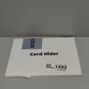 YesBes 116in Cord Hider Kit, Cord Covers for Wires on Wall, Cord Hider for Wall Mount tv, Paintable Cable Raceway, tv Cable Hider Wall kit, Wire Covers for Cords, W0.59in X H0.4in, White