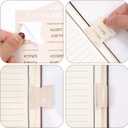 Marrywindix 6 Sheets Laminated Bible Index Tabs Embossed Large Print