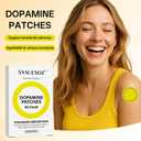 Dopamine Patches,Vegan Mood Support Patches,Patch Cosmetic,Natural Ingredients Patch,60 Count (Pack of 1)
