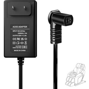 Power Recliner Power Supply, Electric Recliner Power Cord, fits Lifting Chairs Recliner Sofas,29V 2A Wall Plug-in tilt Adjuster Power AC/DC Power Supply, Suitable for Most Models ZB-H290020A-C