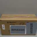 novelinks Stackable Plastic Clear Storage Box Containers with Latching Lid - Art Craft Supply Organizer Storage Containers for Pencil Box, Crayon, Beads (2 Small + 2 Medium + 2 Large -Clear)