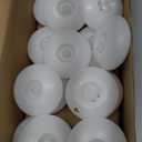 Homemory 24 Pack 3 Flameless Led Floating Candles, 200 Hour White Battery Operate Waterproof Tealights for Cylinder Vases, Centerpieces at Wedding Decor, Party, Pool