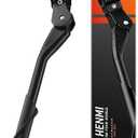 HENMI Adjustable Kickstand for 26"-29" Bikes, Non-Slip Sole, Aluminum Alloy, For Mountain & Trek Bikes