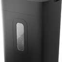 12-Sheet Cross Cut Paper Shredder, 5.55 Gallon Heavy Duty Shredder for Home Office, P-4 High Security Shredders for Paper/Credit Card/Mail/Staples/Clips, Portable Handle Design