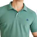 Aeropostale Men's Aero Uniform Polo Short Sleeve (Green, S)