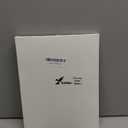 Yuntau 6 Pcs Christmas Table Decoration Wooden Farmhouse Table Centerpieces Rustic Christmas Tree House Reindeer Elk Angel Snowflake Wooden Sign Block Tiered Tray Decor for Xmas Gifts(Snowflake)